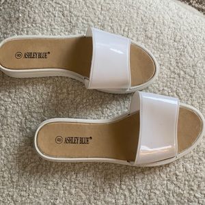 Jelly slide sandal NWOT